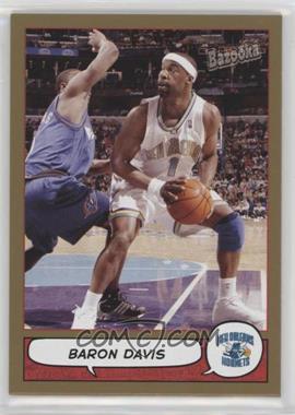 2004-05 Topps Bazooka - [Base] - Gold #44 - Baron Davis