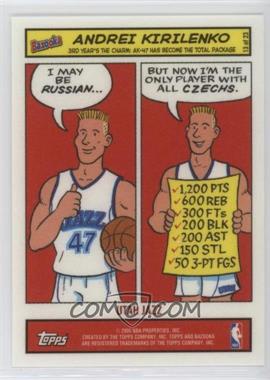 2004-05 Topps Bazooka - Comics #13 - Andrei Kirilenko