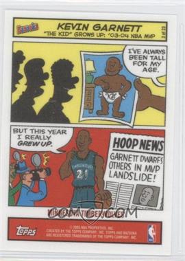 2004-05 Topps Bazooka - Comics #3 - Kevin Garnett