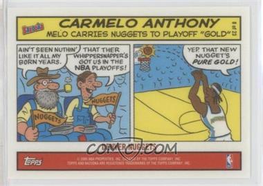 2004-05 Topps Bazooka - Comics #8 - Carmelo Anthony