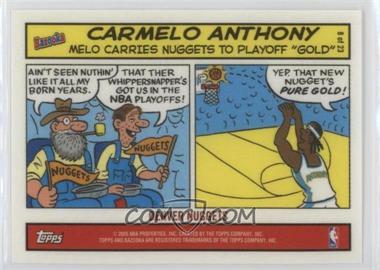 2004-05 Topps Bazooka - Comics #8 - Carmelo Anthony