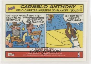 2004-05 Topps Bazooka - Comics #8 - Carmelo Anthony