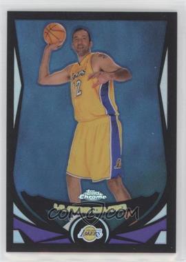 2004-05 Topps Chrome - [Base] - Black Refractor #141 - Vlade Divac /500