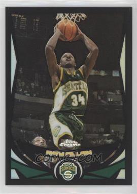 2004-05 Topps Chrome - [Base] - Black Refractor #43 - Ray Allen /500