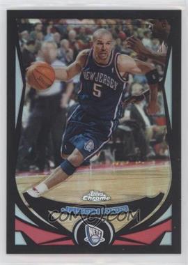 2004-05 Topps Chrome - [Base] - Black Refractor #5 - Jason Kidd /500