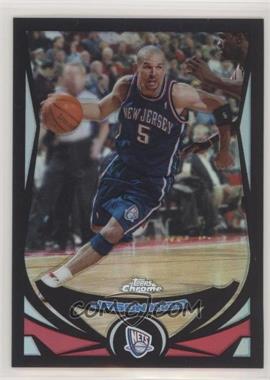 2004-05 Topps Chrome - [Base] - Black Refractor #5 - Jason Kidd /500