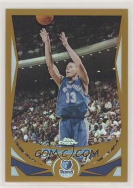 2004-05 Topps Chrome - [Base] - Gold Refractor #126 - Mike Miller /99 [EX to NM]