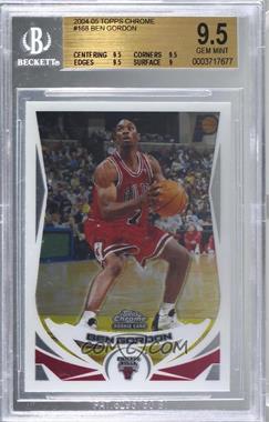 2004-05 Topps Chrome - [Base] #168 - Ben Gordon [BGS 9.5 GEM MINT]