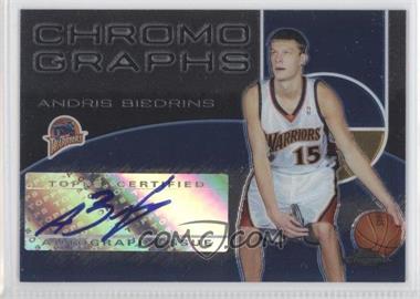 2004-05 Topps Chrome - Chromographs #CH-AB - Andris Biedrins