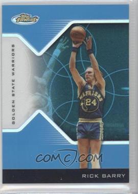 2004-05 Topps Finest - [Base] - Blue Refractor #145 - Rick Barry /50