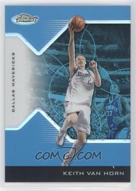 2004-05 Topps Finest - [Base] - Blue Refractor #30 - Keith Van Horn /50