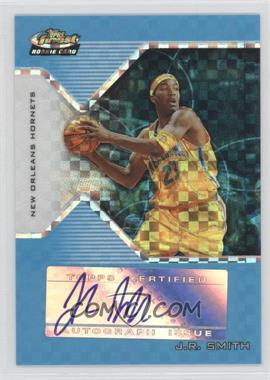 2004-05 Topps Finest - [Base] - Blue X-Fractor #169 - Rookie Autograph - J.R. Smith /25