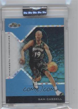 2004-05 Topps Finest - [Base] - Blue X-Fractor #93 - Sam Cassell /25 [Uncirculated]