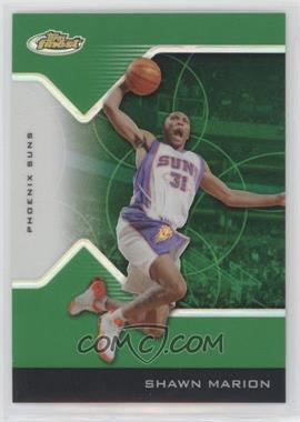 2004-05 Topps Finest - [Base] - Green Refractor #40 - Shawn Marion /49