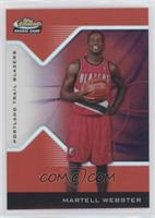 2005-06 Rookie - Martell Webster #/159