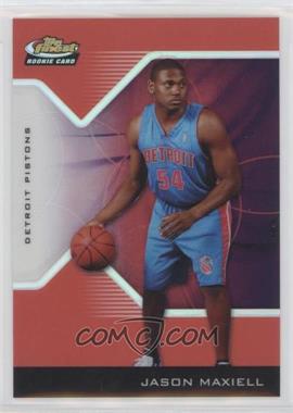 2004-05 Topps Finest - [Base] - Red Refractor #216 - 2005-06 Rookie - Jason Maxiell /159