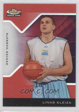 2004-05 Topps Finest - [Base] - Red Refractor #217 - 2005-06 Rookie - Linas Kleiza /159