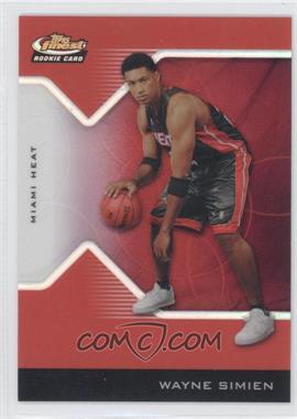 2004-05 Topps Finest - [Base] - Red Refractor #219 - 2005-06 Rookie - Wayne Simien /159