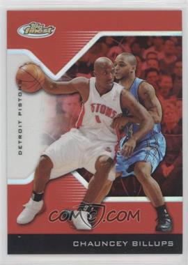 2004-05 Topps Finest - [Base] - Red Refractor #97 - Chauncey Billups /149