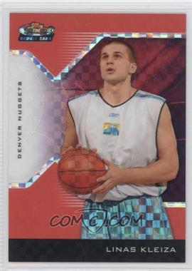 2004-05 Topps Finest - [Base] - Red X-Fractor #217 - 2005-06 Rookie - Linas Kleiza /119