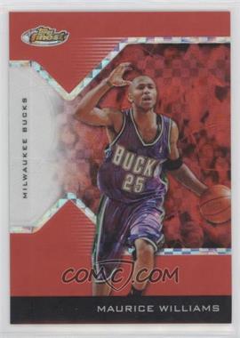 2004-05 Topps Finest - [Base] - Red X-Fractor #80 - Maurice Williams /99