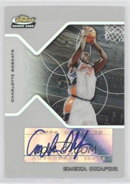 2004-05 Topps Finest - [Base] - Refractor #167 - Rookie Autograph - Emeka Okafor /179