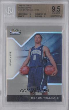 2004-05 Topps Finest - [Base] - Refractor #193 - 2005-06 Rookie - Deron Williams /359 [BGS 9.5 GEM MINT]