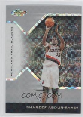 2004-05 Topps Finest - [Base] - X-Fractor #19 - Shareef Abdur-Rahim /199