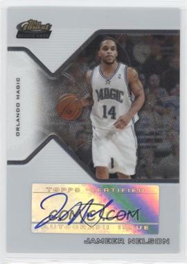 2004-05 Topps Finest - [Base] #165 - Rookie Autograph - Jameer Nelson /299