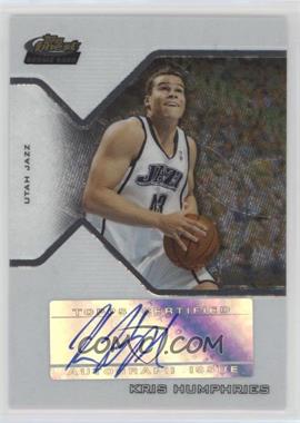 2004-05 Topps Finest - [Base] #168 - Rookie Autograph - Kris Humphries /299