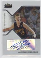 Rookie Autograph - Andris Biedrins #/299