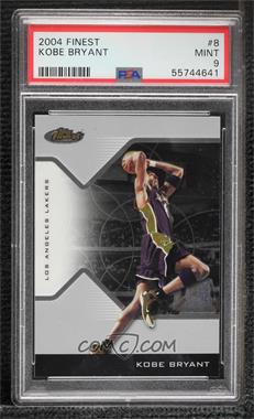 2004-05 Topps Finest - [Base] #8 - Kobe Bryant [PSA 9 MINT]