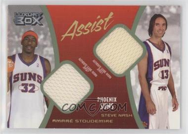 2004-05 Topps Luxury Box - Assist Relics - Loge Level #AS-SN - Amare Stoudemire, Steve Nash /75