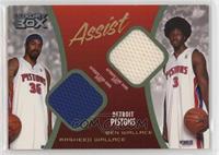 Rasheed Wallace, Ben Wallace #/75