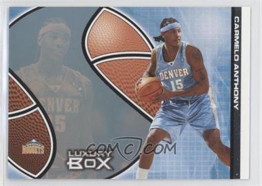 2004-05 Topps Luxury Box - [Base] - Tier Reserved #90 - Carmelo Anthony /300