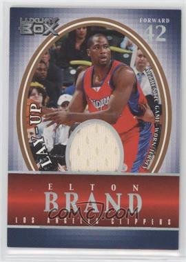 2004-05 Topps Luxury Box - Lay-Up Relics - Tier Reserved #LU-EB - Elton Brand /200