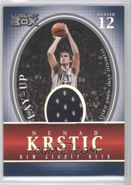 2004-05 Topps Luxury Box - Lay-Up Relics #LU-NK - Nenad Krstic /500