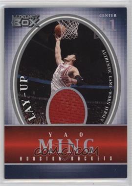 2004-05 Topps Luxury Box - Lay-Up Relics #LU-YM - Yao Ming /500