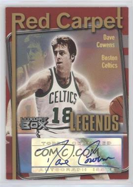 2004-05 Topps Luxury Box - Red Carpet Legends Autographs - Luxury Box #RCL-DC - Dave Cowens /1