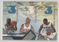 Baron Davis, J.R. Smith, Jamaal Magloire #/450