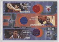 Kirk Hinrich, Chauncey Billups, T.J. Ford #/200