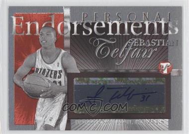 2004-05 Topps Pristine - Personal Endorsements #PE-ST - Sebastian Telfair