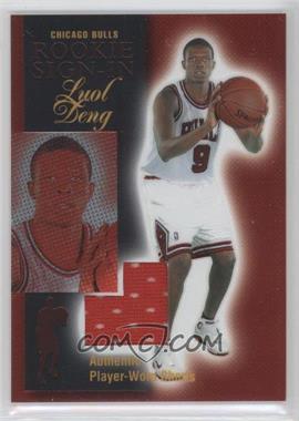 2004-05 Topps Pristine - Rookie Sign-In #RSI-LD - Luol Deng
