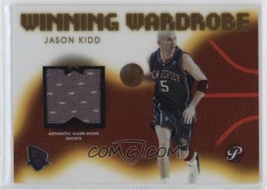 2004-05 Topps Pristine - Winning Wardrobe #WW-JK - Jason Kidd