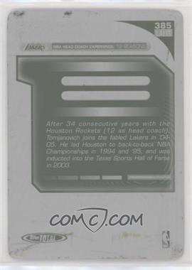 2004-05 Topps Total - [Base] - Printing Plate Magenta Back #385 - Rudy Tomjanovich /1 [Poor to Fair]