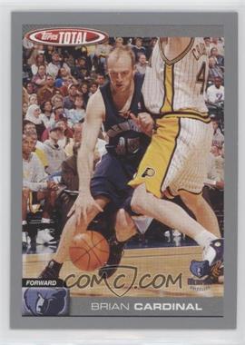 2004-05 Topps Total - [Base] - Silver #272 - Brian Cardinal