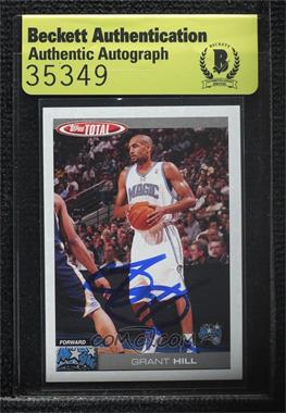 2004-05 Topps Total - [Base] #124 - Grant Hill [BAS Seal of Authenticity]