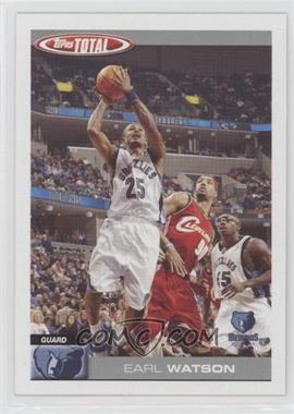 2004-05 Topps Total - [Base] #295 - Earl Watson