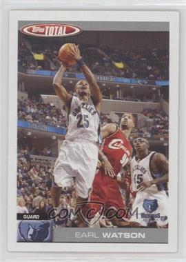 2004-05 Topps Total - [Base] #295 - Earl Watson