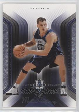 2004-05 Ultimate Collection - [Base] #112 - Matt Harpring /750